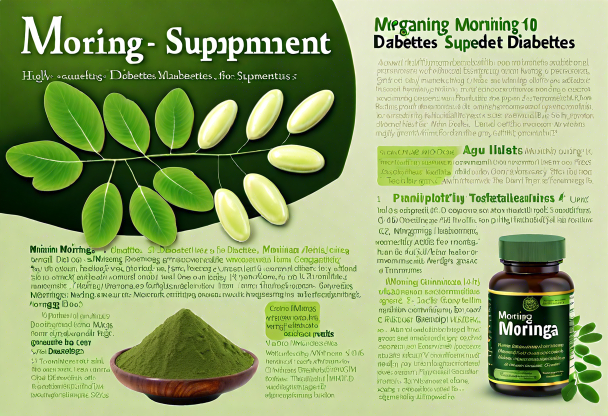Moringa Supplement For Diabetes